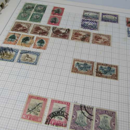 Republic of South Africa Stamp album with over 1800 stamps - used and mint - very nice starter lot