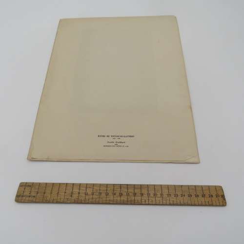 Vintage Henri de Toulouse-Lautrec 1864-1901 printing of Yvette Guilbert 34x27cm