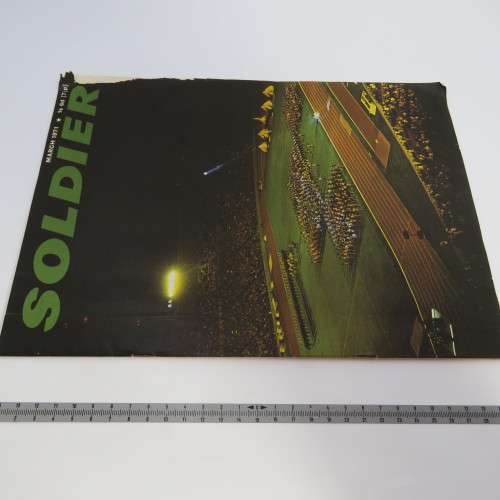 1971 Vintage Soldier March magazine