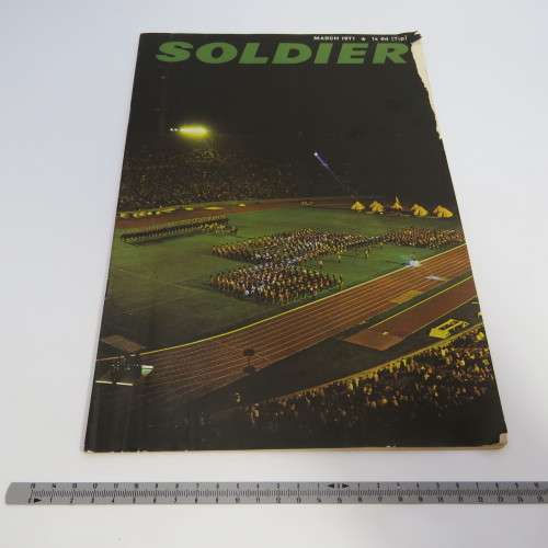 1971 Vintage Soldier March magazine