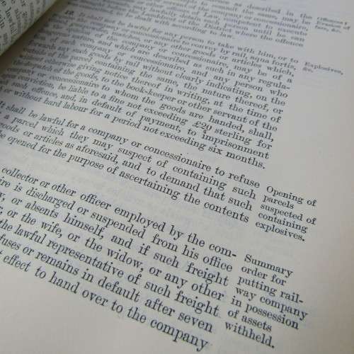 Laws of the Orange River Colony 1901