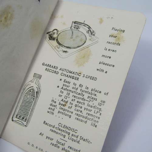 Your pocket cataloque of 250 classics on Decca booklet
