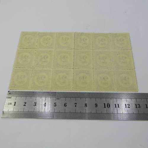 South West Africa Postage due blocks 6d / 2d stamps