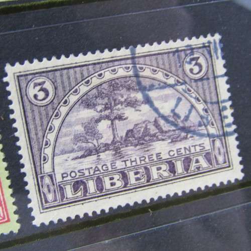 Lot with 29 Liberia stamps - mint and used hinged