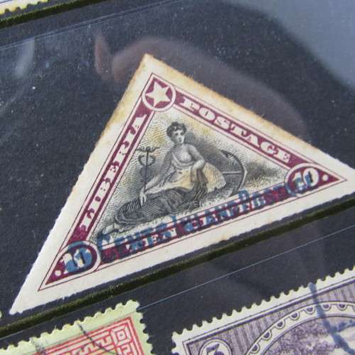 Lot with 29 Liberia stamps - mint and used hinged