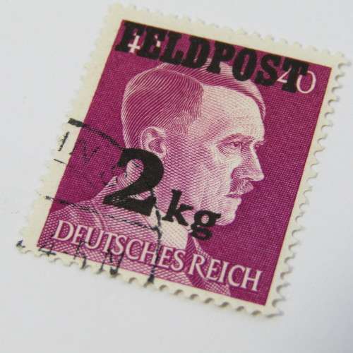 Deutsches Reich 40 Pfennig Feld post stamps - pair mint and single used
