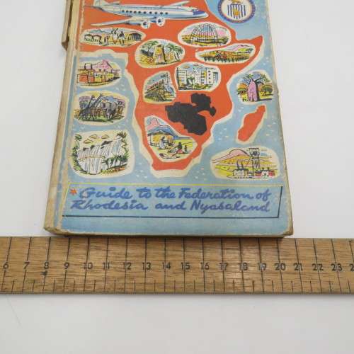 1957 July issue Central African Airways Guide to the Federation of Rhodesia and Nyasaland