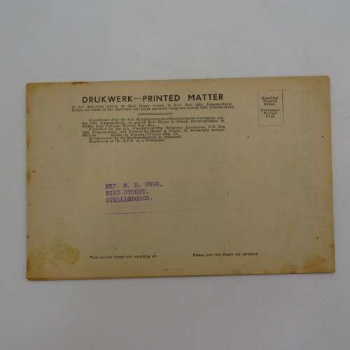 WW2 Our Prisoners of War February 1945 Information booklet with postal cover