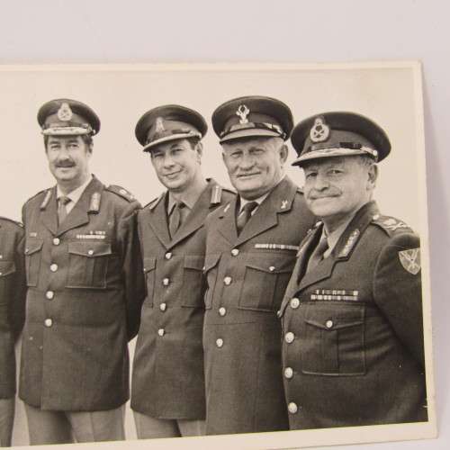 Photo of SADF Top Brass 1970`s