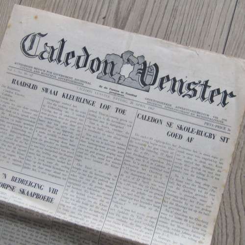 1967 Newspaper Caledon-Venster interesting reports