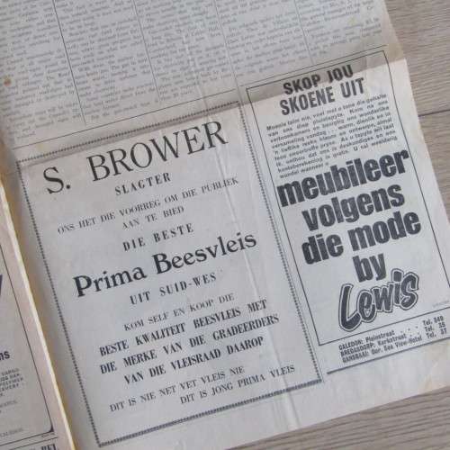 1967 Newspaper Caledon-Venster interesting reports
