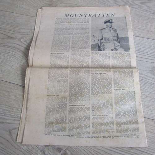 WW2 SEAC Souvenir - A South East Asia Command account - part 2 - RARE