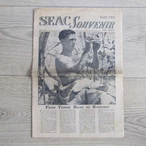 WW2 SEAC Souvenir - A South East Asia Command account - part 2 - RARE