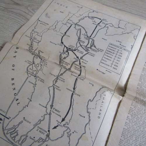 WW2 SEAC Souvenir - A South East Asia Command account - part 2 - RARE