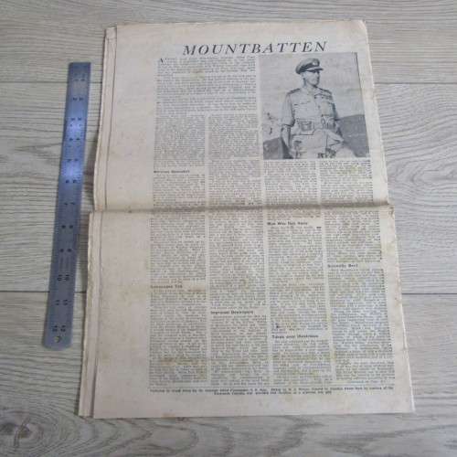 WW2 SEAC Souvenir - A South East Asia Command account - part 2 - RARE