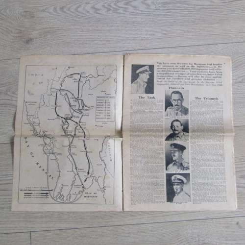 WW2 SEAC Souvenir - A South East Asia Command account - part 2 - RARE