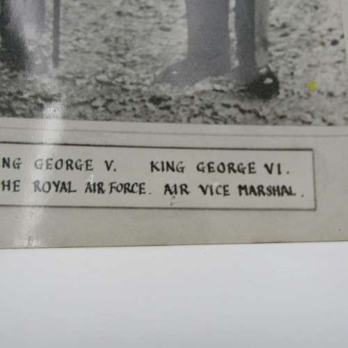 Photo of 3 Kings of England - Edward 8, George 5, George 6 in military uniforms