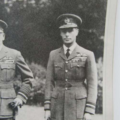 Photo of 3 Kings of England - Edward 8, George 5, George 6 in military uniforms