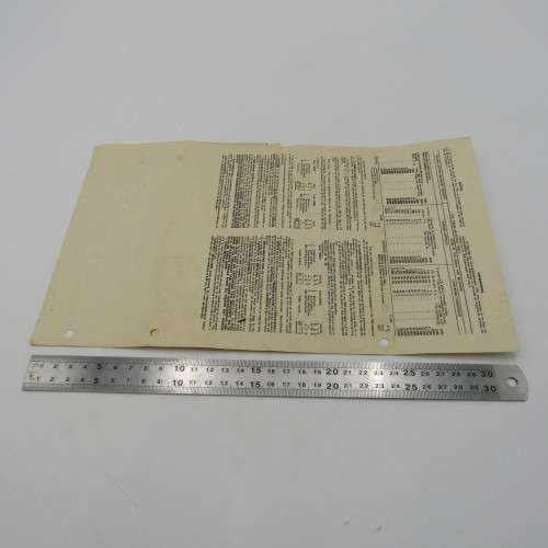 South African Revenue - 1960 Tax Assessment and payment advice