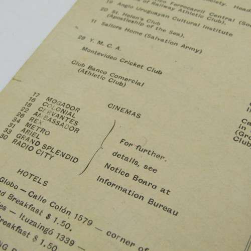 WW2 Booklet explaining facilities to British troops and inviting Officers to the club - 1939-1940