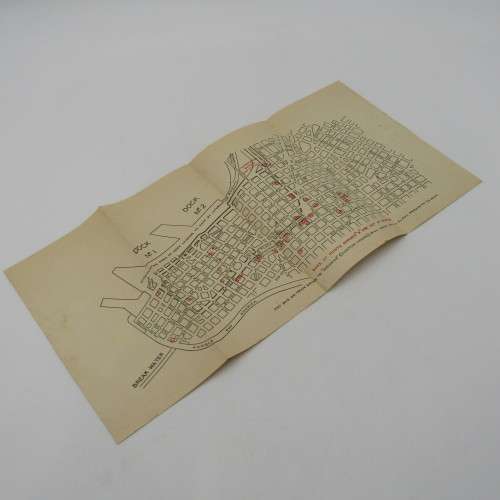WW2 Booklet explaining facilities to British troops and inviting Officers to the club - 1939-1940