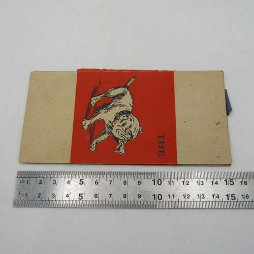 WW1 The Day After greetings card - rare with some damage