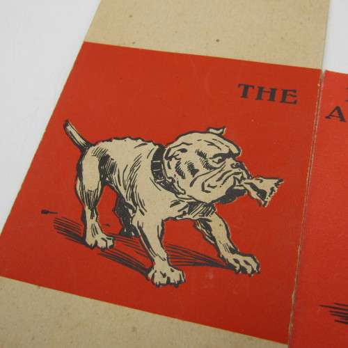 WW1 The Day After greetings card - rare with some damage