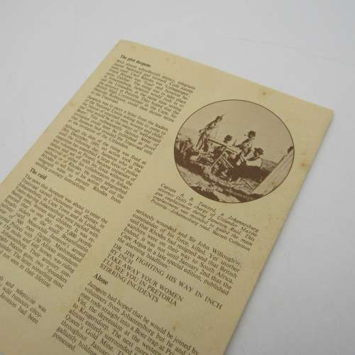 Readers Digest 12 page reprint of the Cape Town Argus coverage of the Jameson Raid