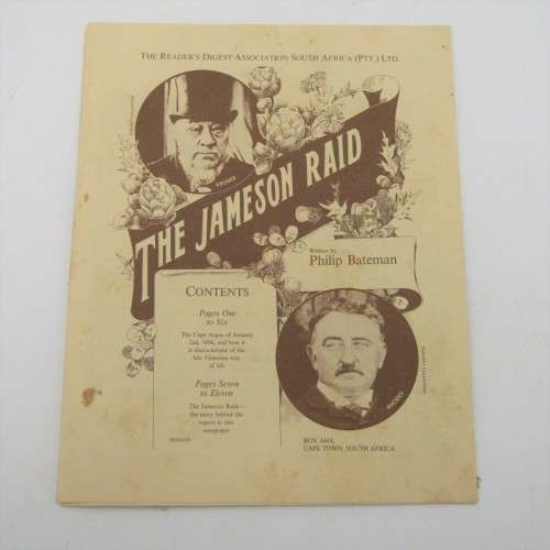 Readers Digest 12 page reprint of the Cape Town Argus coverage of the Jameson Raid