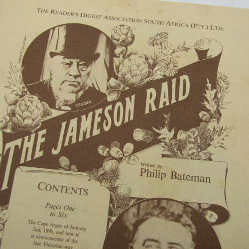 Readers Digest 12 page reprint of the Cape Town Argus coverage of the Jameson Raid