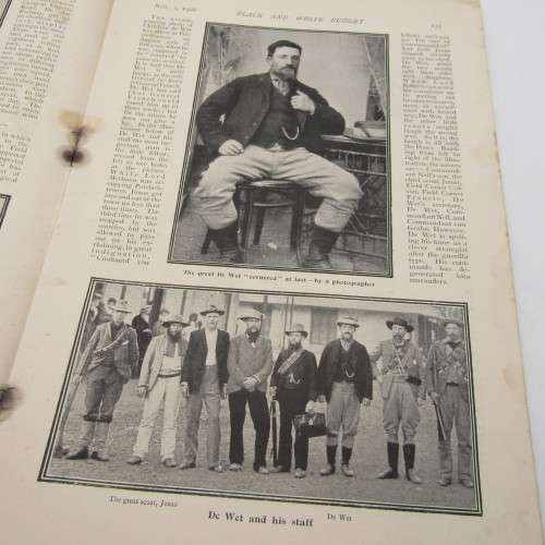 Black and White Budget - Boer War 3 Nov 1900 - no back page
