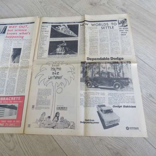 Lunar landing supplement to the Argus - Friday 25th July 1969