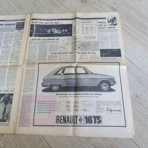Lunar landing supplement to the Argus - Friday 25th July 1969