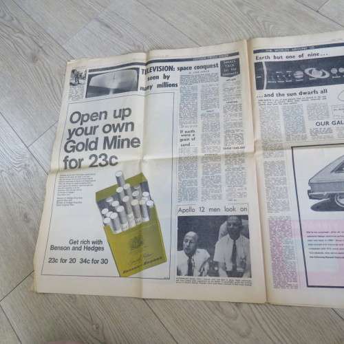 Lunar landing supplement to the Argus - Friday 25th July 1969