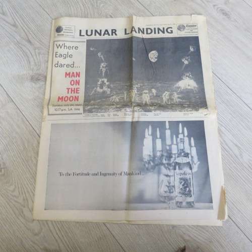 Lunar landing supplement to the Argus - Friday 25th July 1969