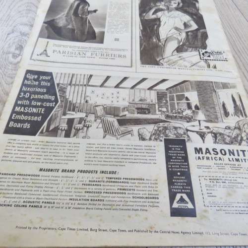 50 years jubilee of Union of South Africa supplement to the Cape Times - 64 pages rarely seen
