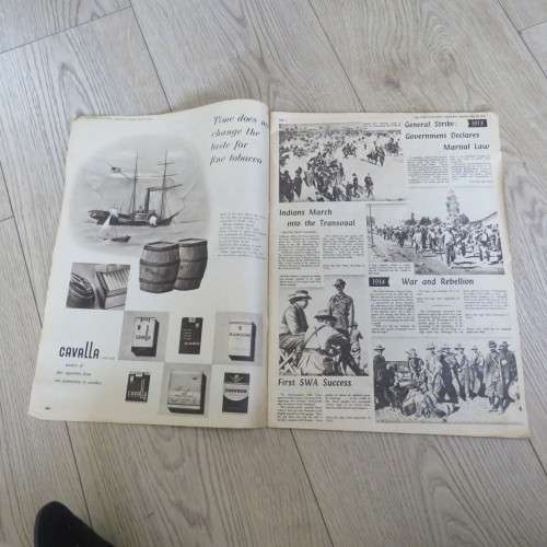 50 years jubilee of Union of South Africa supplement to the Cape Times - 64 pages rarely seen