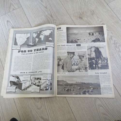 50 years jubilee of Union of South Africa supplement to the Cape Times - 64 pages rarely seen