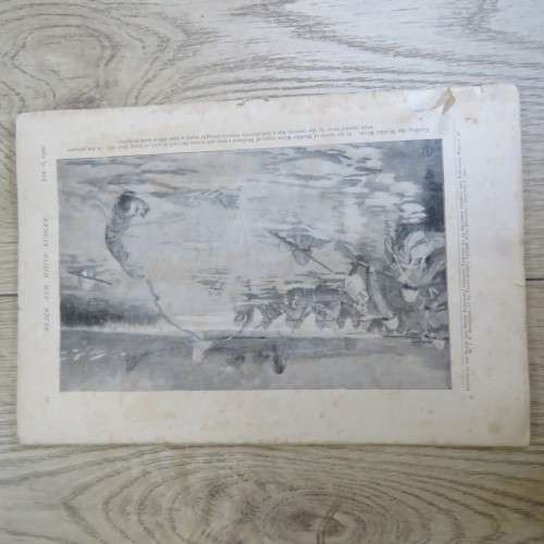 Black and White Budget - Boer War - 6 Jan 1900 - back page missing