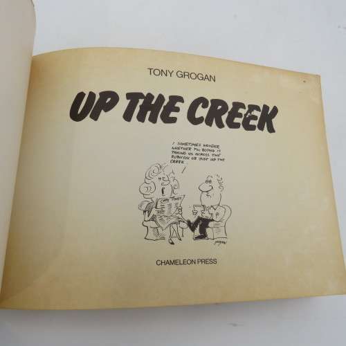 UP the Creek cartoon book by Tony Grogan