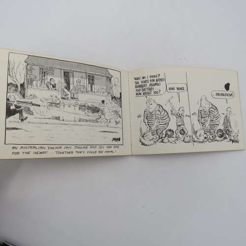 UP the Creek cartoon book by Tony Grogan