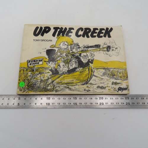 UP the Creek cartoon book by Tony Grogan