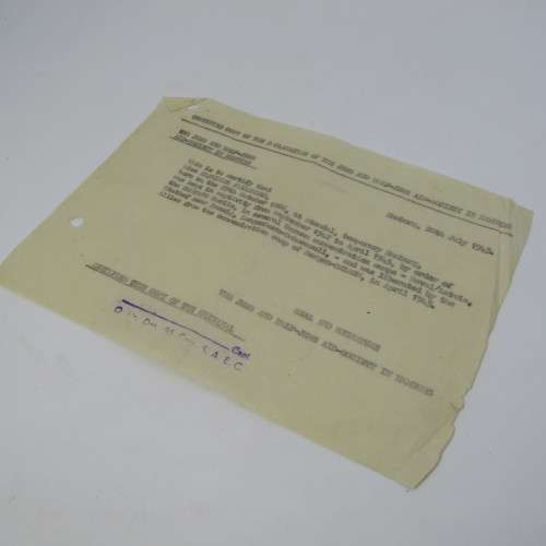 Work book 1945 plus replacement card for Elfriede Alexander Stephan in 1945 Germany