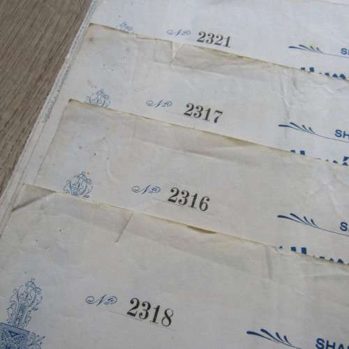 Lot of 6 x One Pound Shares in the EASTERN Alluvial Syndicate Ltd. issued 1907
