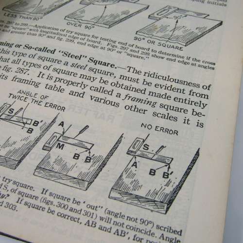 Audels Carpenter and Builders guide A1 - 1928 reprint