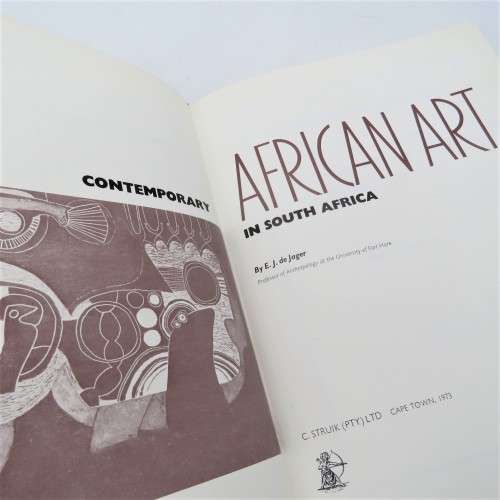 African Art in South Africa - by EJ de Jager - Collectors edition no 53 of 100 - leather band