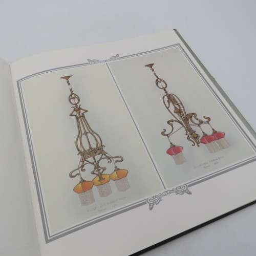 Art Nouveau lamps and fixtures by Christopher Wray
