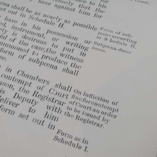 1902 Rules and Regulations of the High Court of the Transvaal - original