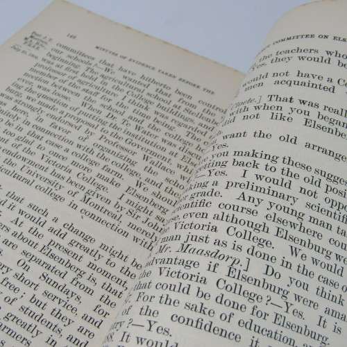 Cape of Good Hope Original Report of the Select Committee on Elsenburg - August 1906