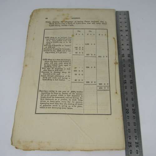 Cape of Good Hope Original Report of the Select Committee on the Fences Bill - July 1872